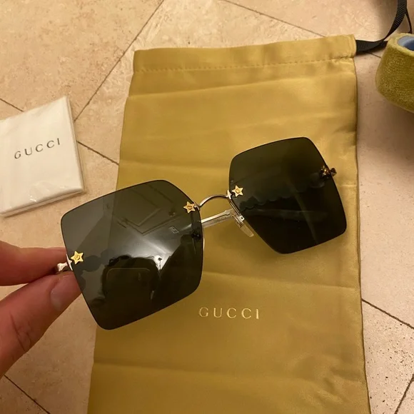 Gucci Square Sunglasses - Picture 1 of 8